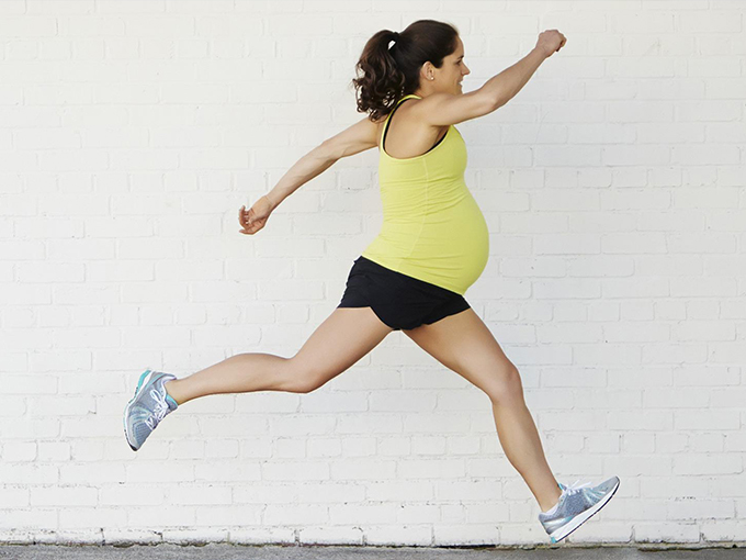 3 pregnant runner ciaza sport