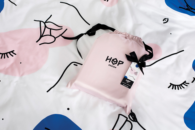 6 posciel free love hop design