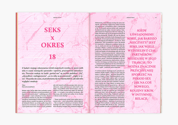 1 seks x okres menstruacja girls room paulina klepacz