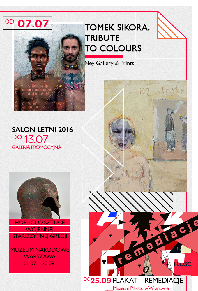 Warszawa sztuka wystawa exhibition galeria ney poromocyjna muzeum narodowe MNW art