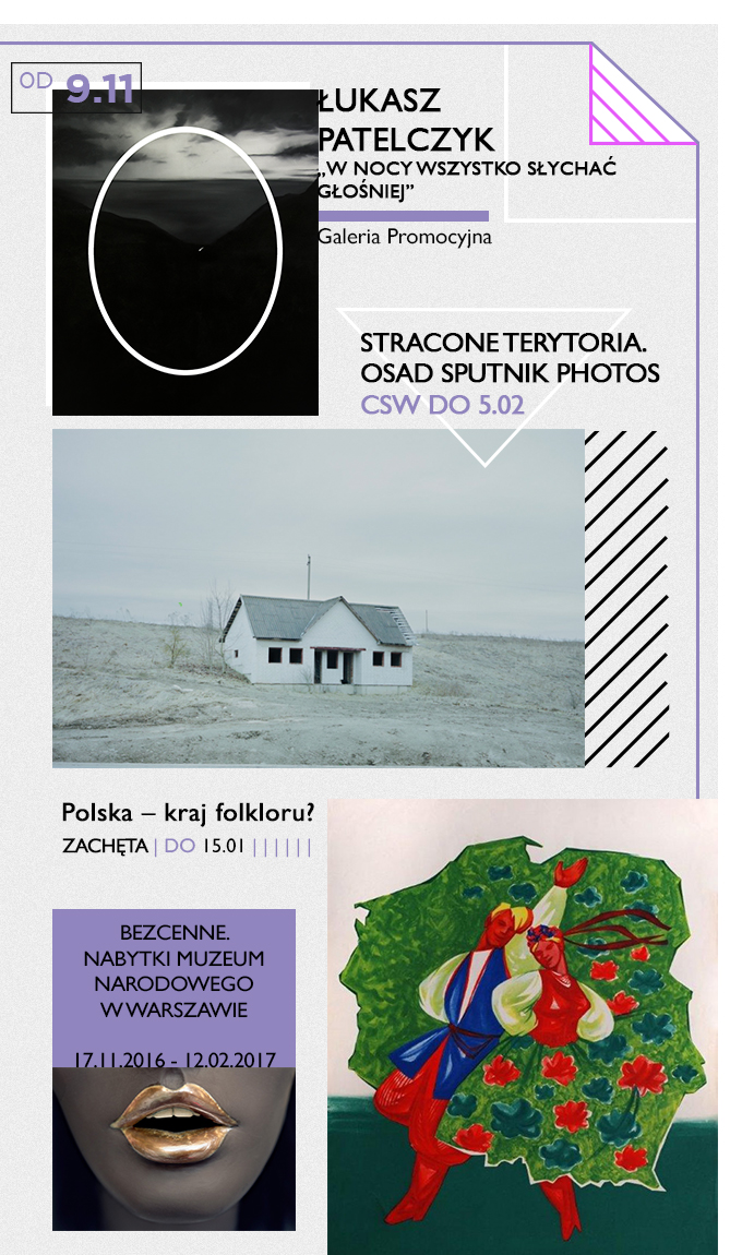 1 Warszawa sztuka czas na sztuke listopad mocak zachta csw bwa warszawa torun krakow