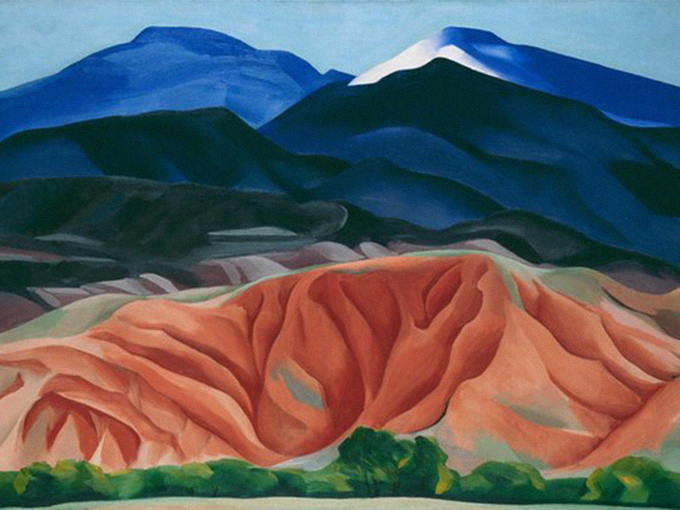 1 Georgia OKeeffe tate london exhibition art wystawa paiting